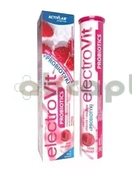 ElectroVit Probiotics, smak malinowy, 20 tabletek musujących