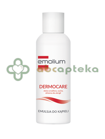 Emolium Dermocare, Emulsja do kąpieli, 200 ml