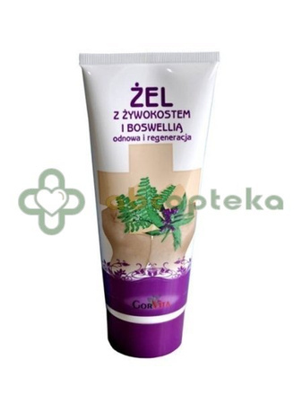 GorVita, żel z żywokostem i boswellią, odnowa i regeneracja, 200 ml