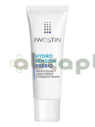 Iwostin Hydro Sensitia Prebio, nawilżający, lekki krem z prebiotykami, 50 ml