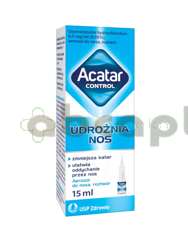 Acatar Control, 0,5 mg/ml, aerozol do nosa, 15 ml