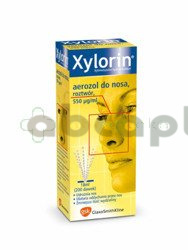 Xylorin, 0,55 mg/ml, aerozol do nosa, 18 ml