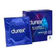 Durex Classic Extra Safe prezerwatywy, 3 sztuki