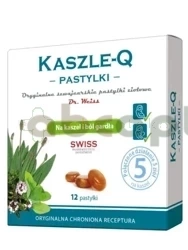Kaszle-Q Pastylki,                 12 pastylek do ssania
