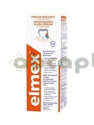 Elmex, płyn do płukania jamy ustnej przeciw próchnicy, 400 ml