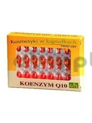 GAL, koenzym Q-10, kosmetyk w kapsułkach, 48 kapsułek twist-off