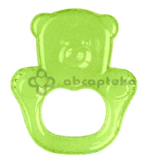 Babyono żelowy gryzak dla niemowląt, miś, 1 sztuka