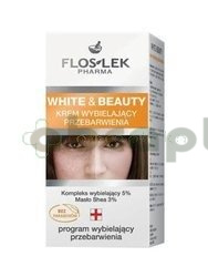 Flos-Lek White & Beauty, krem wybielający przebarwienia, 50 ml