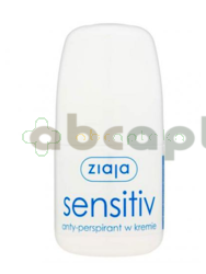 Ziaja Sensitiv, antyperspirant w kremie, roll-on, 60 ml