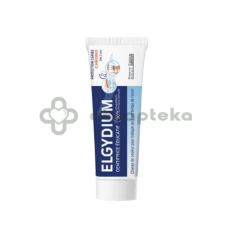 Elgydium Timer, edukacyjna pasta do zębów zmieniająca kolor, 50 ml