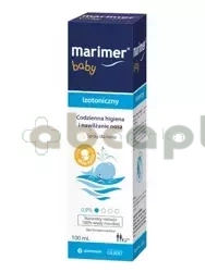 Marimer Baby, woda morska, spray izotoniczny dla niemowląt i dzieci, 100 ml