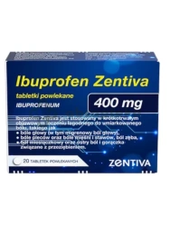 Ibuprofen ZENTIVA 400 mg, 20 tabletek