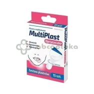 MultiPlast Opryszczka, zestaw plastrów, 15 sztuk