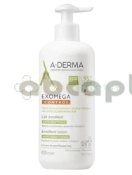 Aderma Exomega Control, Mleczko emolient przeciw drapaniu, 400ml