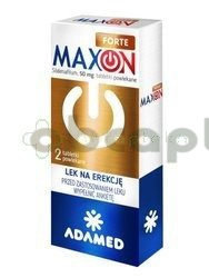 Maxon Forte 50 mg, 2 tabletki