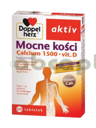 Doppelherz aktiv Mocne kości, 60 tabletek