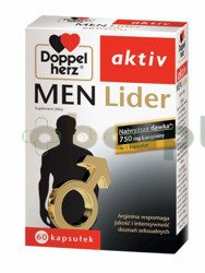 Doppelherz Aktiv Men Lider,        60 kapsułek
