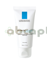 La Roche-Posay, Nutritic Intense, intensywna pielęgnacja odżywczo-regenerująca do skóry suchej, 50 ml
