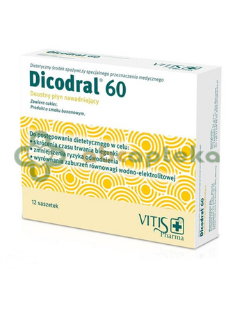 Dicodral 60, 12 saszetek