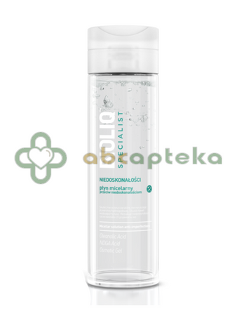 Bioliq Specialist Niedoskonałości, płyn micelarny przeciw niedoskonałościom, 200 ml