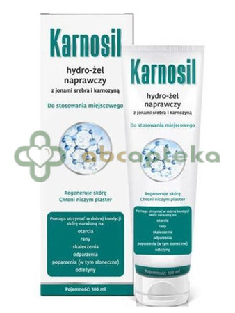 Karnosil hydro-żel ze srebrem, 100 ml