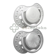 Lovi, smoczek uspokajający, silikonowy, dynamiczny, Harmony Boy, 6-18 miesięcy, 2 sztuki