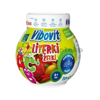 Vibovit Literki Żelki, 50 sztuk
