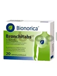 Bronchitabs, 20 tabletek powlekanych