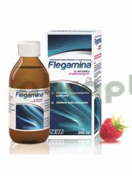 Flegamina 4 mg/5 ml syrop o smaku malinowym 200 ml