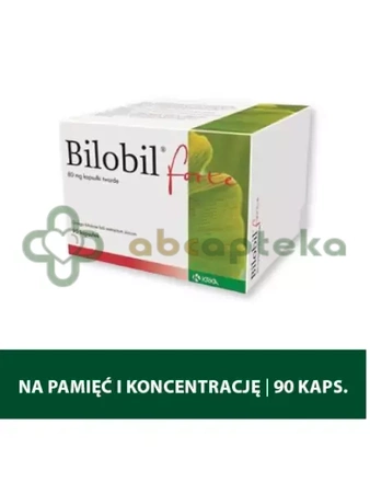 Bilobil forte, 80 mg, 90 kapsułek