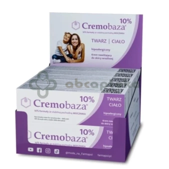 Cremobaza 10%, krem, display, 10 x 30 g