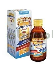 Herbapect Junior, syrop bez cukru, 110 g