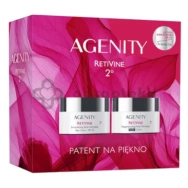 Zestaw Agenity Retivine 2° - wygładzający krem przeciwzmarszczkowy na dzień SPF 20, 50 ml + regenerujący krem przeciwzmarszczkowy na noc, 50 ml