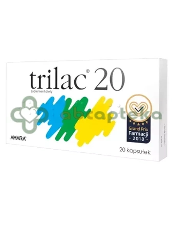 Trilac 20, 20 kapsułek