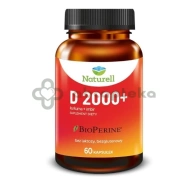 Naturell Witamina D 2000 +, 60 kapsułek