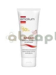 Emolium Suncare, Mineralny krem ochronny SPF50+ , 50 ml