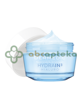 Dermedic, Hydrain 3 Hialuro, krem - żel ultranawilżający, 50 ml