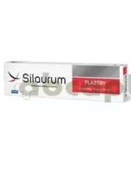 Silaurum, silikonowe plastry na blizny, 5 sztuk (5 cm x 30 cm)