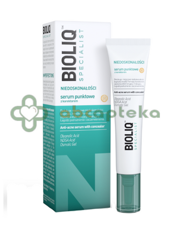 Bioliq Specialist Niedoskonałości, serum punktowe z korektorem, 10 ml