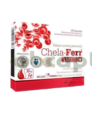 Olimp Chela-Ferr Med+, 30 kapsułek