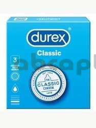 Durex Classic prezerwatywy, 3 sztuki