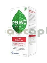 Pelavo Multi 3+ przeziębienie i grypa 120 ml