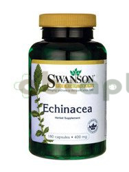 Swanson Echinacea 400 mg, 180 kapsułek