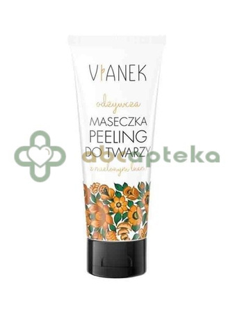 Vianek, odżywcza maseczka-peeling do twarzy, 75 ml