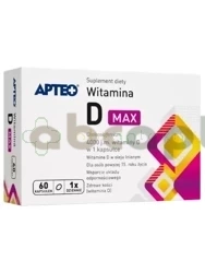 Witamina D 4000 j Max APTEO ,      60 kapsułek