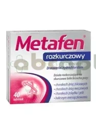 Metafen Rozkurczowy 40 mg, 40 tabletek