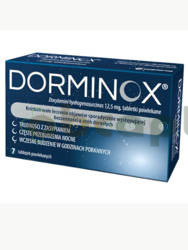 Dorminox 12,5 mg, 7 tabletek powlekanych