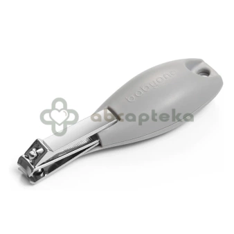 Babyono cążki do paznokci dla dzieci i niemowląt, szare, 065/03, 1 sztuka