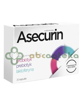 Asecurin, 20 kapsułek