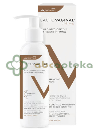 Lactovaginal Intima, płyn ginekologiczny do higieny intymnej, 300 ml